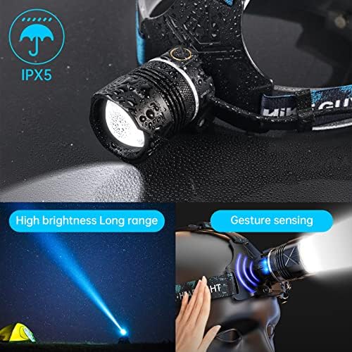 Rechargeable Headlamp 90000 Lumens