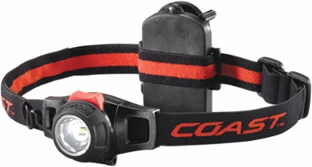 Coast HL7 330 Lumen Focusing LED Headlamp with TWIST FOCUS Black