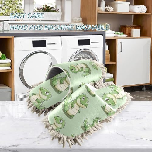 Perfect for Mopping Cleaning - L Size Cute Crocodile Design