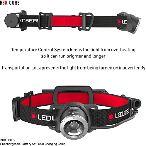Ledlenser H8R Lightweight Rechargeable Headlamp