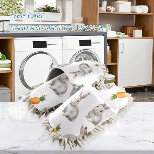 Best foryncleaning Washable Mop Slippers Soft Chilly Floor Cleaners