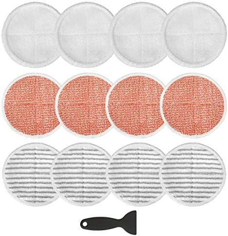 12-Piece SpineWave Compatible Replacement Mop Pads