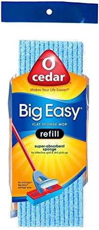 Stay Clean in Minutes with the O-Cedar Big Easy Sponge Mop Refill