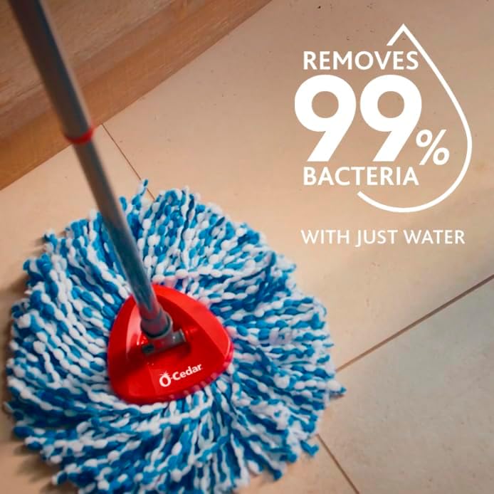 O-Cedar EasyWring RinseClean Refill 4-Pack Blue