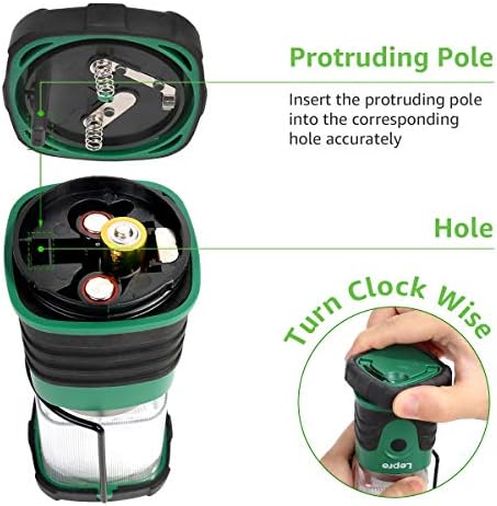Lepro LED Camping Lantern Mini Camping Lantern