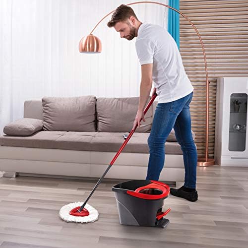 2 Pack Mop Replacement Head Mop Refills EasyWring Spin Mop Head Replacement