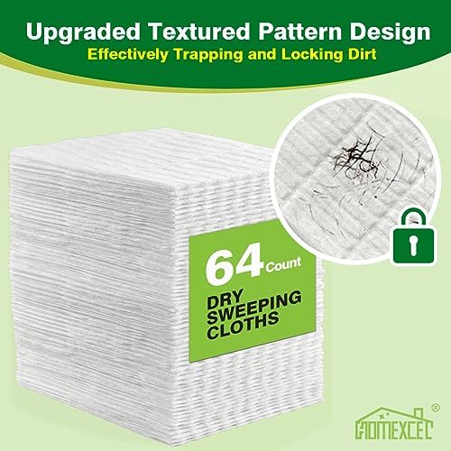 Swiffer Compatible Dry Mop Pads 64 Count