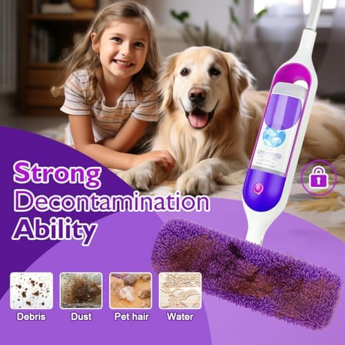 Reusable Mop Pads for Swiffer PowerMop 8-Pack