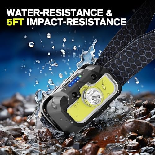 Brighter Than the Stars 1300 Lumens Rechargeable Headlamp