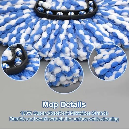 High-Quality Spin Mop Heads for Ocedar RinseClean 2 Tank System
