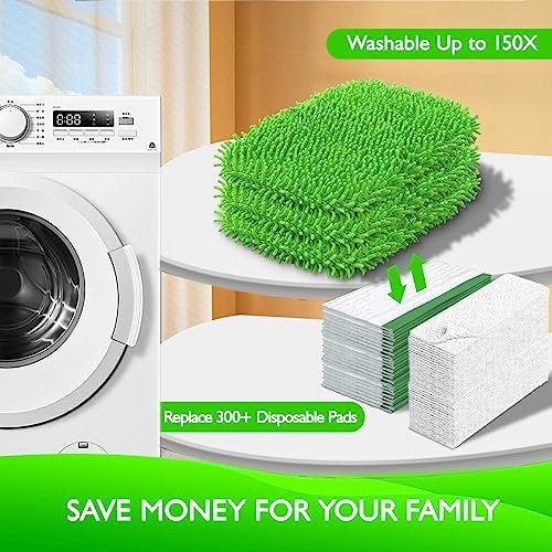 Microfiber Reusable Mop Pads for Easy Cleaning