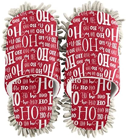 Warm Cozyessential Christmas Natural Fiber Slippers for Women Kitchens House - Christmas