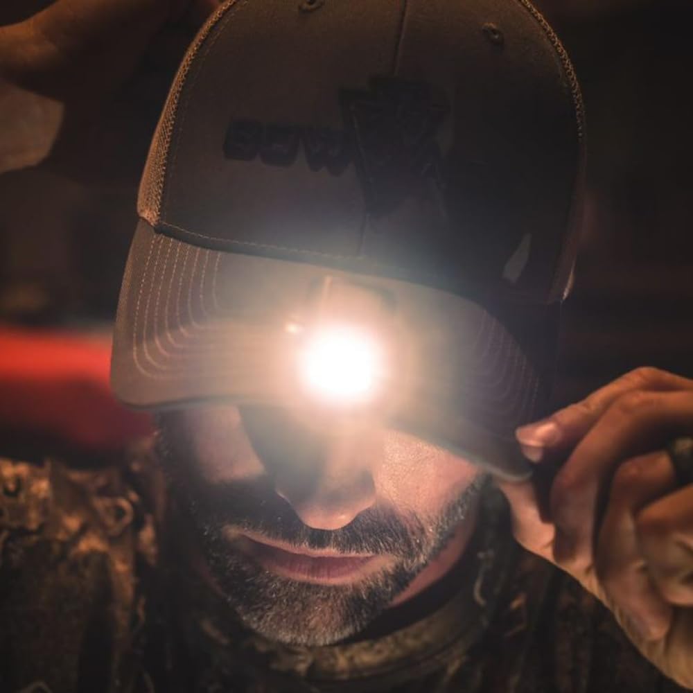 Powercap - Rechargeable LED Hat Clip On Headlamp