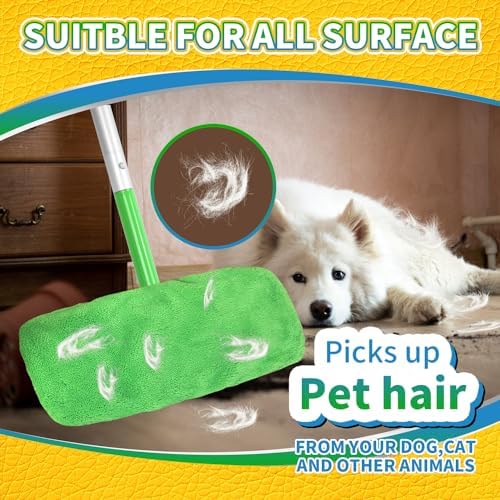 Reusable 100 Chenille Mop Pads for Swiffer Sweeper Washable 5-Pack
