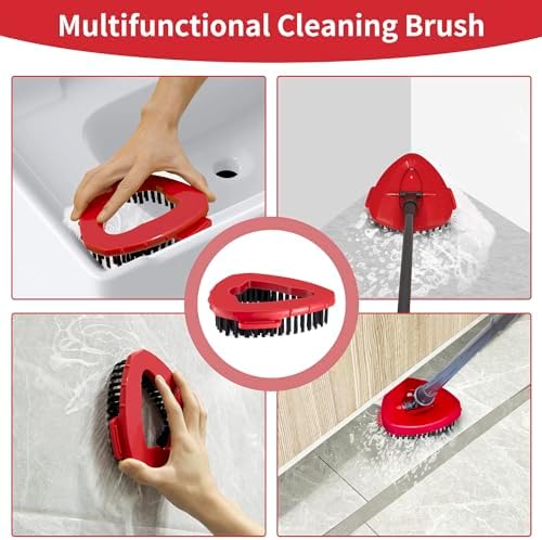 Premium scrub brush for O Cedar spin mops