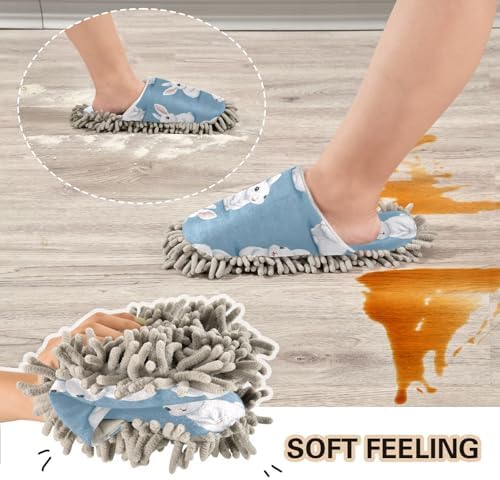 Microfiber Rabbit Slippers for MenWomen