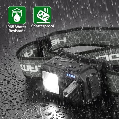 2500 LUMEN RECHARGEABLE HEADLAMP WITH 7 MODES