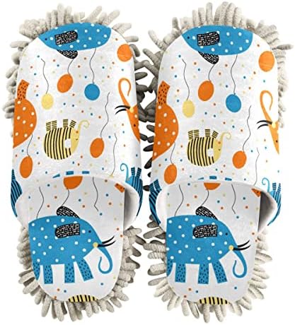 Premium Elephant Shaped Mop Slippers for Easy Floor Cleaning