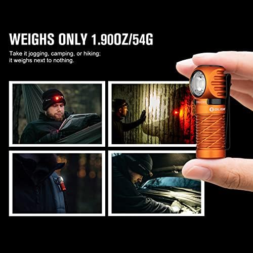 OLIGHT Perun 2 Mini Headlamp Ultimate Rechargeable Hiking Camping Climbing Lamp