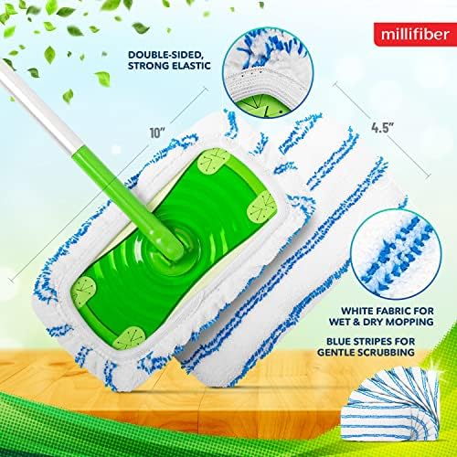 Swiffer Mop Pads - 2-Pack Microfiber Refills