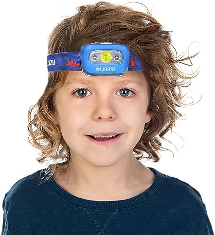 BlitzU Hands-Free Headlamp Adjustable 165 Lumen