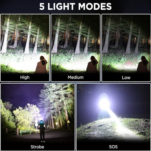 Brighter Than You Thought - NJ FOREVER Rechargeable Headlamp 2-Pack