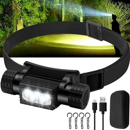 9-Modes Super-Bright Headlamp for Hiking Camping Outdoor Use