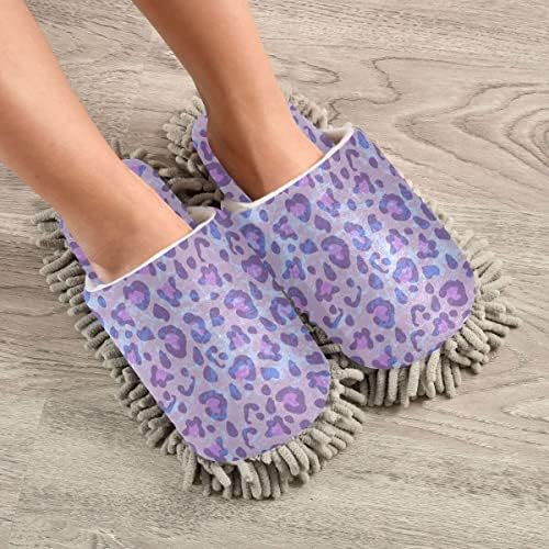 High-Quality Leopard Mop House Slippers for Cleaners must-have