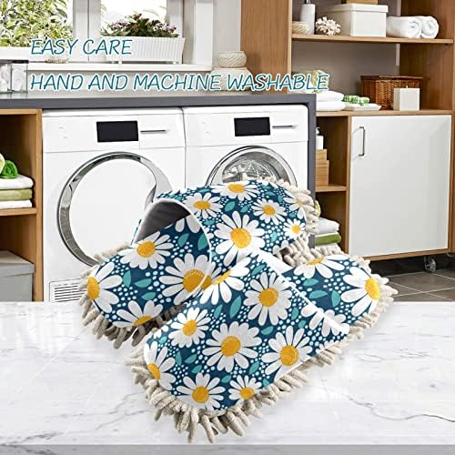 Kigai Microfiber Slippers - Soft Washable Floor Mops for MenWomen