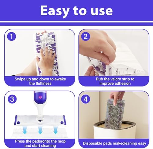 Swiffer Compatible Disposable Mopping Pads for Multi-Surface Floors