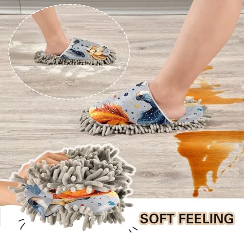 Durable Washable House Cleaning Slippers for Men-Women