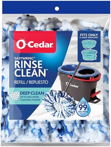O-Cedar RinseClean Deep Clean Spin Mop Head Replacement