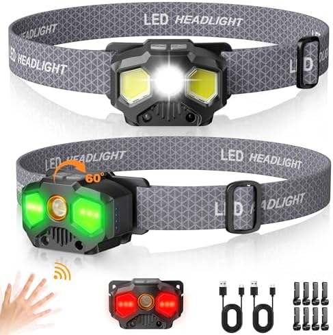 Double-Purpose 1400LM Rechargeable Headlamp