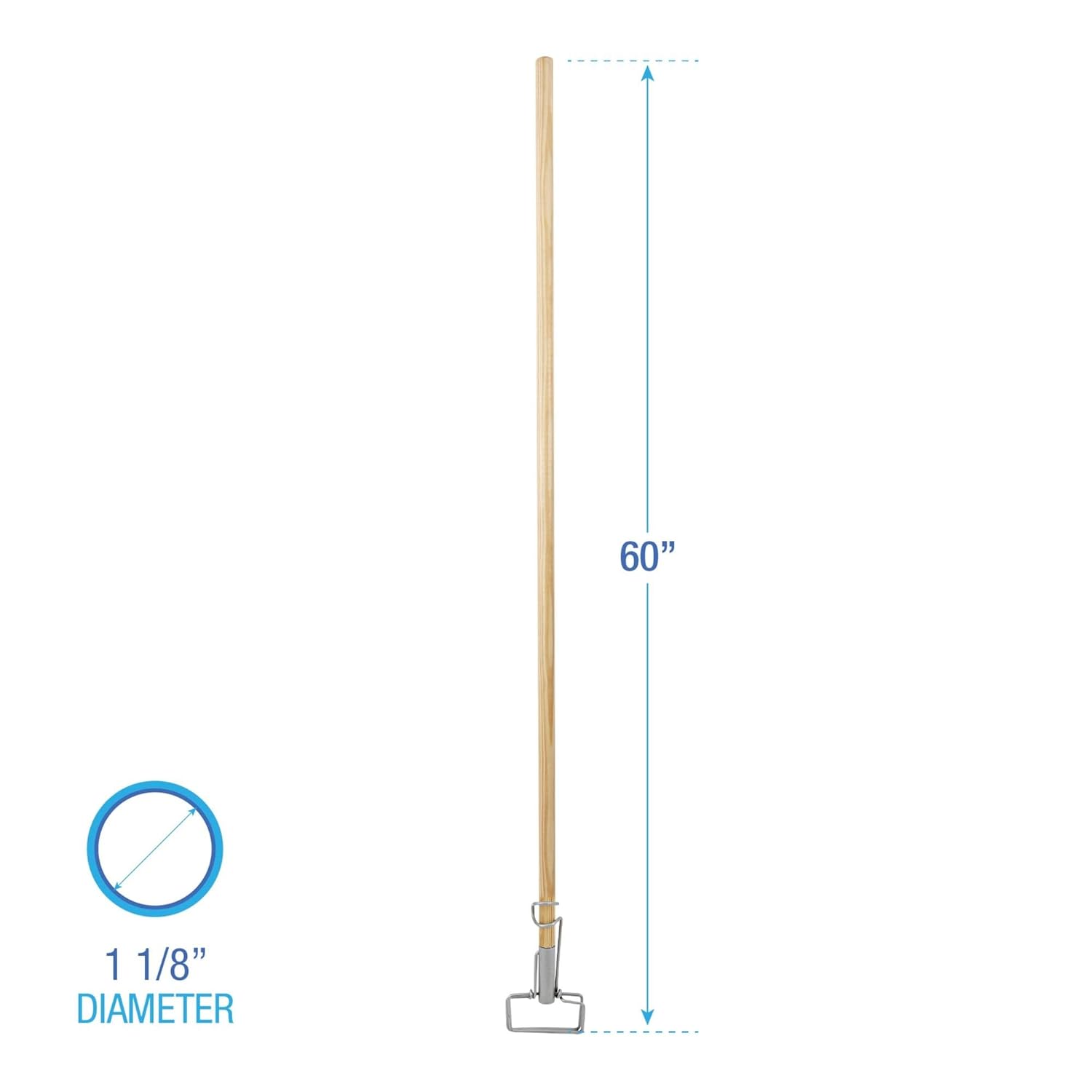 Durable Spring Grip Mop Handle