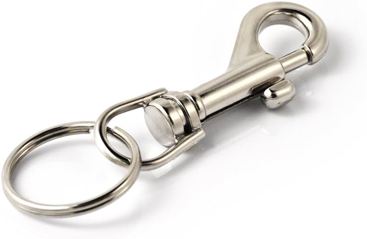 KEY-BAK Large Bolt Snap Key Chain - Chrome