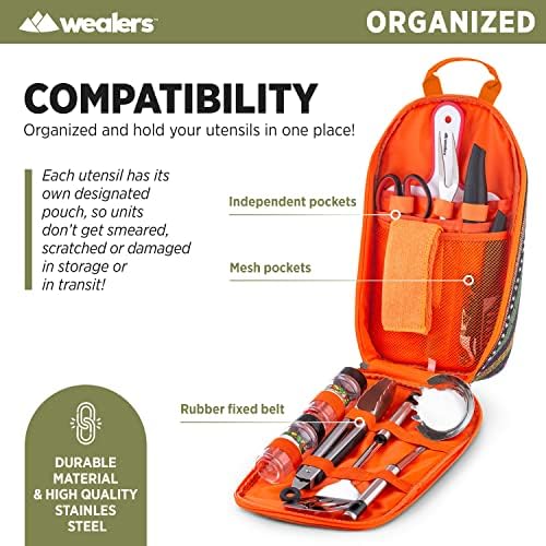 Compact Cooking Organis Durable Fashionable Travel Kit