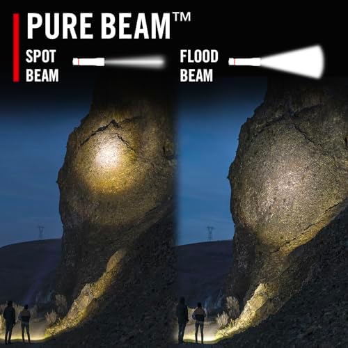 Coast XPH34R Rechargeable Headlamp with Dual Beam Magnetic Base