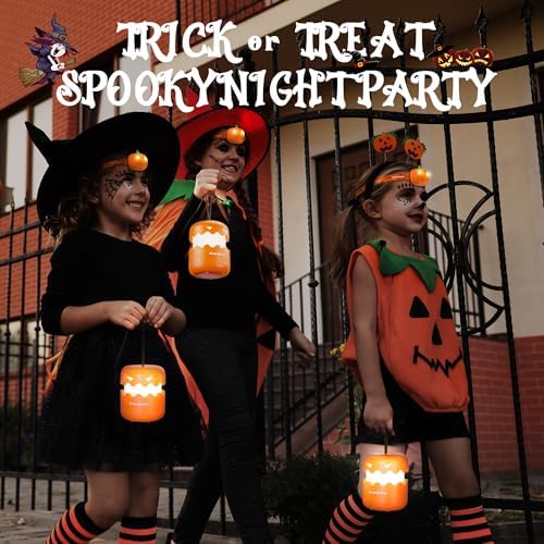 Sparking Halloween Lantern Set