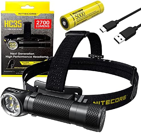 Nitecore Rechargeable LED Headlamp - 2700 Lumen Output