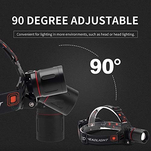 Proforced Red Headlamp for Hunting Night