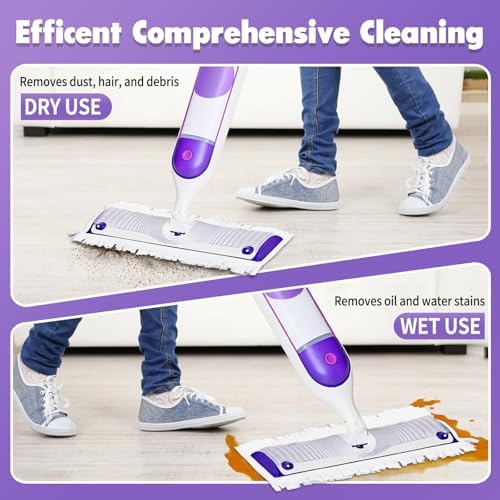 Hofosi 25PCS Disposable Mopping Pads Swiffer PowerMop Replacement Multi-Surface Floor Cleaning