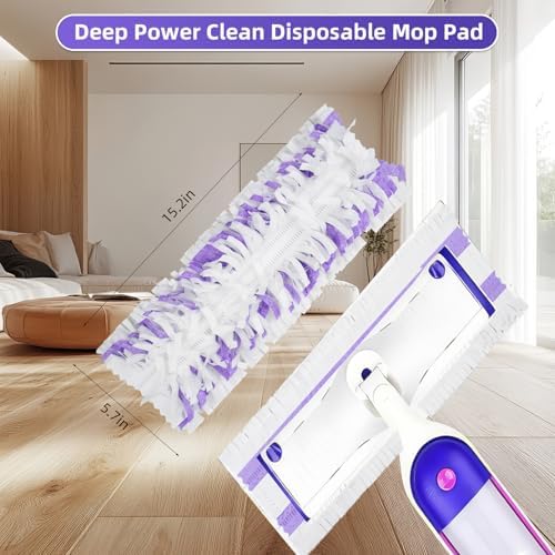Generic 15 Count Disposable Mopping Pads for Swiffer PowerMop