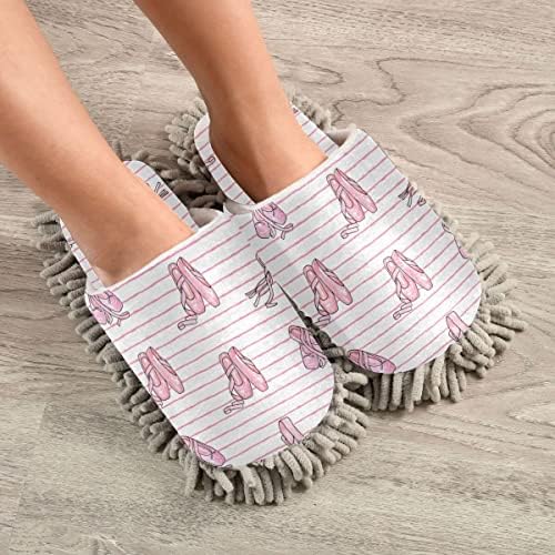 DOMIKING Mop Slippers for Easy Cleaning