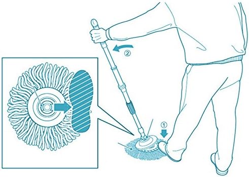 3-Pack Microfiber Mop Heads Durable Effective