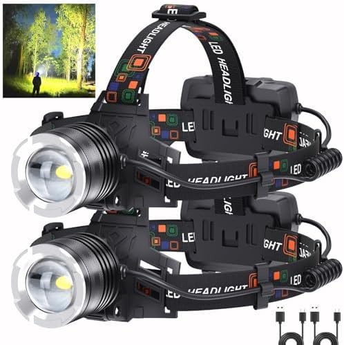 Bright Durable Rechargeable Headlamp
