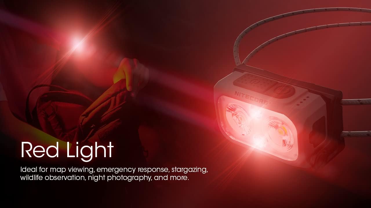 Nitecore NU21 Lightweight Headlamp 360 Lumen Rechargeable