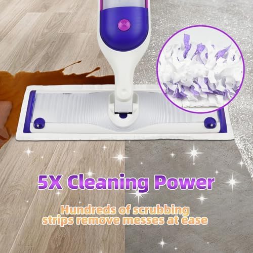 Fenkabs 12-Piece Disposable Mop Pads for PowerMop Multi-Surface Mop