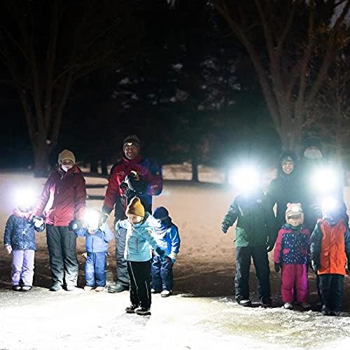 EverBrite LED Headlamp - 4 Lighting Modes 5 Pack