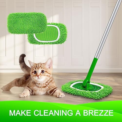 Microfiber Reusable Mop Pads for Easy Cleaning
