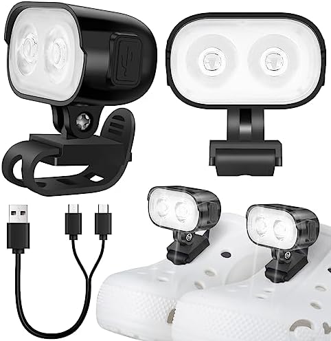 Bright Durable LED Lights for Crocs Shoes - Eco-Friendly camping